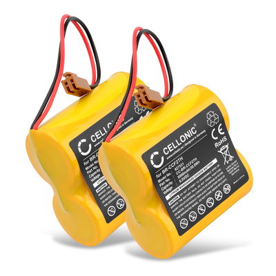 2x Batteri for Panasonic BR-CCF2TE BR-CCF2TH (5000mAh, 6V) fra CELLONIC