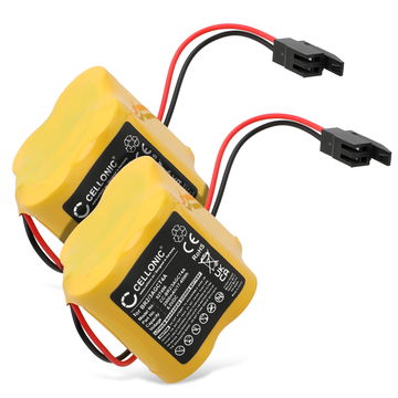 2x Batteri for Panasonic A98L-0031-0025, BR-2/3AGCT4A, Allen-Bradley SLC-500, MicroLogix 1400, MicroLogix 1500 2900mAh fra subtel