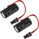 2x Batteri Li-MnO2 3V 1200mAh