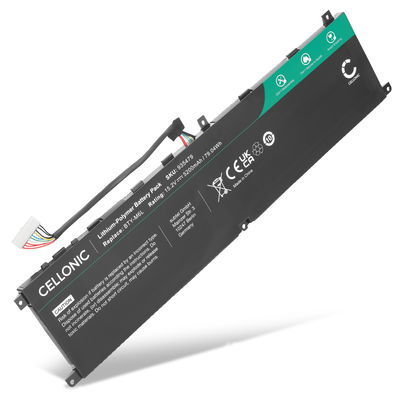 Batteri for MSI GS65, GS65 Stealth Thin, PS42, P65, PS63, P75, P65 Creator 8RF, BTY-M6L 5200mAh fra CELLONIC