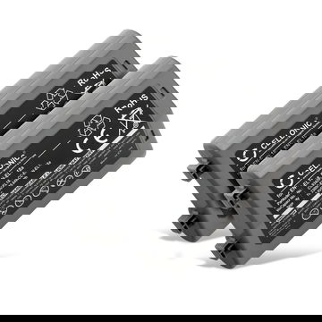 2x Batteri for Nikon D850, D5, D800, D810, D4s, D4, D6, D800E, Z 9 3300mAh fra CELLONIC