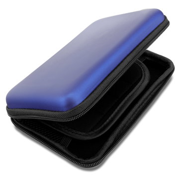 Beskyttelsesdeksel for Nintendo 3DS XL, DSi XL, New 2DS XL, Retroid Pocket 2 Plus & Analogue Pocket – Robust veske i mørkeblå