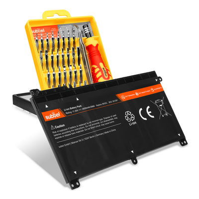 Batteri til HP Pavilion x360 11 / Omen 15 - ON03XL, BI03XL (3400mAh) + Verktøy Reservebatteri