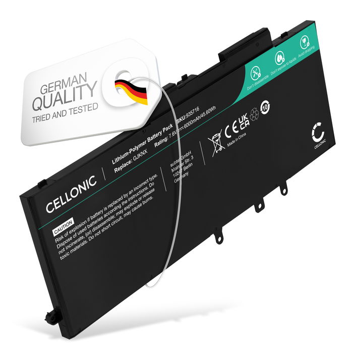 Dell Latitude 5490-TD70X Batteri 6000mAh Akku Battery fra subtel