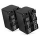 2x Batteri NP-FM50 NP-FM30 NP-QM91 NP-QM71 3200mAh