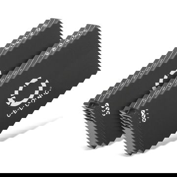 2x Batteri for Samsung PL210 PL211 SH100 ST200 / ST200F ST201 / ST201F ST205F WB210 Kameraer 750mAh fra CELLONIC