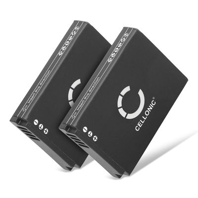 2x Batteri for Samsung PL210 PL211 SH100 ST200 / ST200F ST201 / ST201F ST205F WB210 Kameraer 750mAh fra CELLONIC