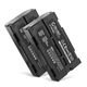 2x Batteri GR-B202 VW-VBD070 VBD1 VM-BPL135 BPL27 2000mAh