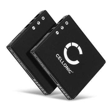 2x Batteri for Sanyo Xacti VPC-C4, Xacti VPC-E1 VPC-CG65 VPC-CA65 VPC-C1 VPC-CA6 / Sanyo DB-L20 Kameraer 700mAh fra CELLONIC