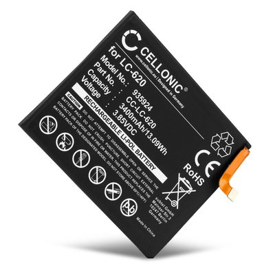 Batteri for Nokia 6.2, LC-620 3400mAh fra CELLONIC