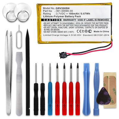 Batteri for Garmin VivoActive HR / Garmin 361-00090-00 180mAh + Verktøy fra CELLONIC