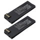 2x Batteri BAT20801, BAT2081 2400mAh