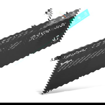 Batteri for Dell XPS 13 9350, XPS 13 9343, XPS 13D-9343, 90V7W, JD25G, JHXPY, 0N7T6 7.4V 6100mAh fra CELLONIC