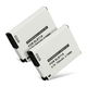 2x Batteri EA-SLB11A SLB-11A 750mAh