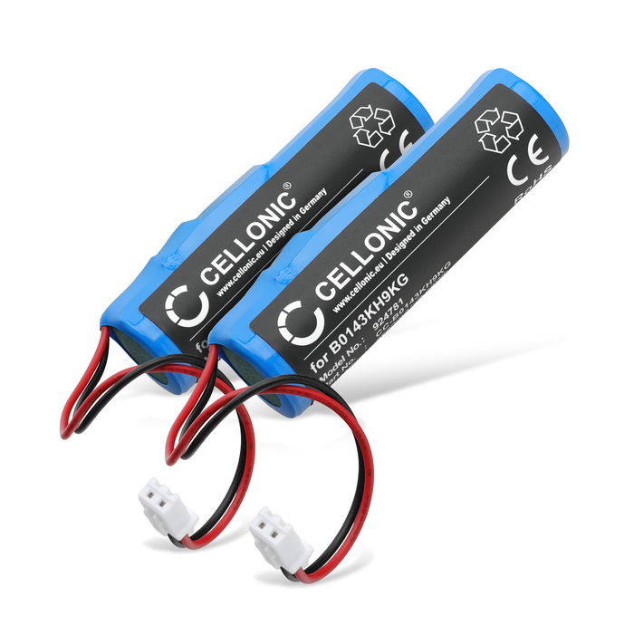2x Batteri for Croove Voice Amplifier 2600mAh fra CELLONIC