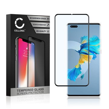 Skjermbeskytter glass Huawei Mate 40 Pro (3D Full Cover, 9H, 0,33mm, Full Glue) Herdet Glass