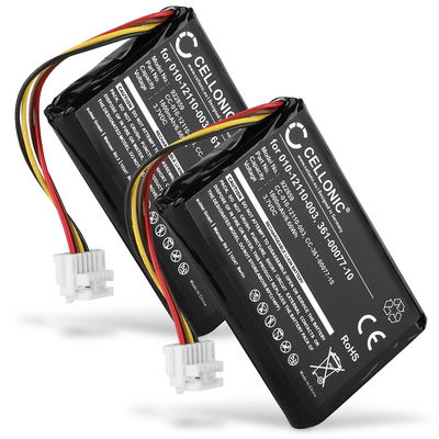 2x Batteri for Garmin Zumo 590LM Zumo 595LM 1800mAh fra CELLONIC