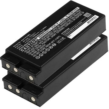 2x Batteri for Ikusi IK3 transmitters IK4 T70/3 T70/4 T70/8 TM70/3 TM70/8 2500mAh fra subtel