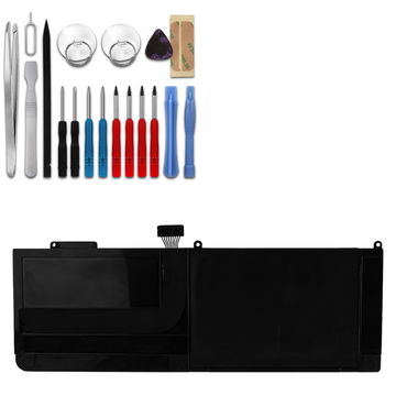 Battery for MacBook Pro 15 - A1286 Mid 2009 / Mid 2010, A1321, 661-5211 11.1V 5200mAh + Tool-kit from CELLONIC