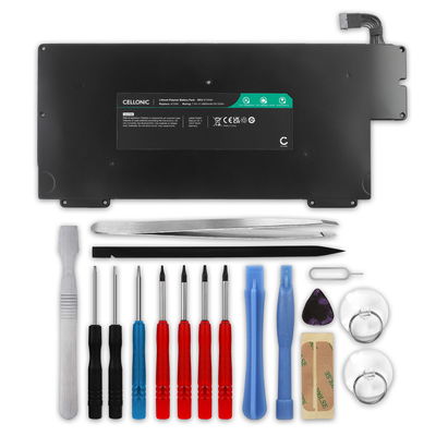 Batteri for Apple MacBook Air 13 - A1237, A1304, A1245 4800mAh 7.4V + Verktøy fra CELLONIC