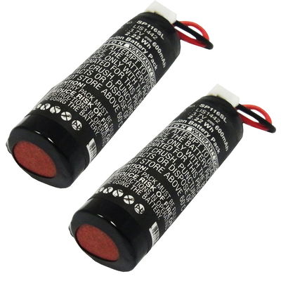 2x Batteri for Sony PlayStation Move Navigation Controller / PS3 / Sony LIS1442 / 4-180-962-01 600mAh fra subtel