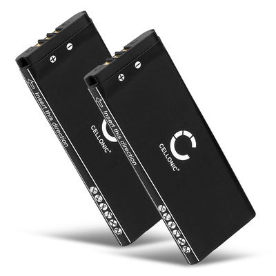2x Batteri for Nintendo DSi XL 900mAh fra CELLONIC