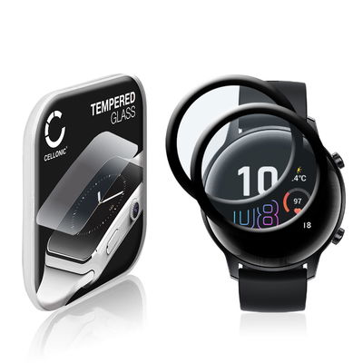 2x Skjermbeskytter glass Honor Magic Watch 2 (42mm) (3D Full Cover, 9H, 0,33mm, Full Glue) Herdet Glass