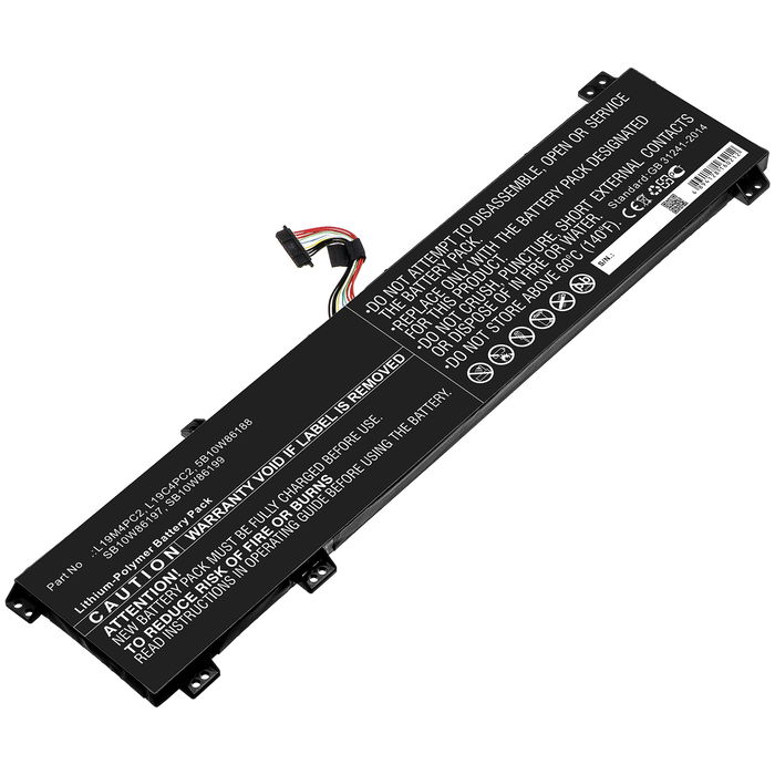 Batteri for Lenovo Legion 5 17ARH05H, Legion 7 15IMH05, Legion 7 15IMHg05 5180mAh fra CELLONIC