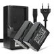 2x Batteri IA-BP105R IA-BP210E IA-BP420E 1800mAh + Lader