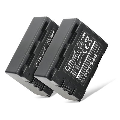 2x Batteri for Samsung HMX-F90 -F80 -F900 -F800 HMX-H200 -H400 -H300 SMX-F40 -F44 -F70 -F50 Kameraer 1800mAh fra CELLONIC