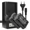 2x Batteri 2000mAh+ Lader