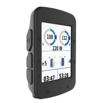 Backcover for Garmin Edge 520 / Edge 520 Plus - Silikon, svart shell pocket tasker