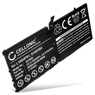 Batteri for Lenovo Thinkpad X1 Tablet 3rd Gen, 01AV454 5050mAh fra CELLONIC