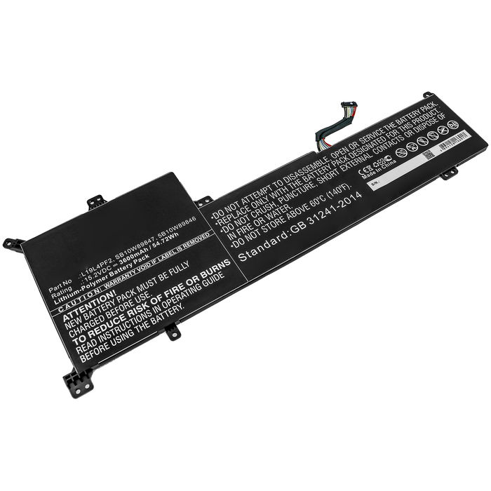Batteri for Lenovo IdeaPad 3-17ADA05, 3-17ARE05, 3-17IIL05, 3-17IML05, L19L4PF2 3600mAh fra subtel