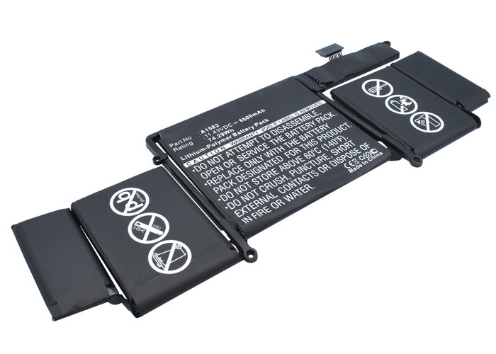 Batteri for Apple Macbook Pro 13" 2015 Retina, A1502, A1582, 020-00009 6500mAh fra subtel