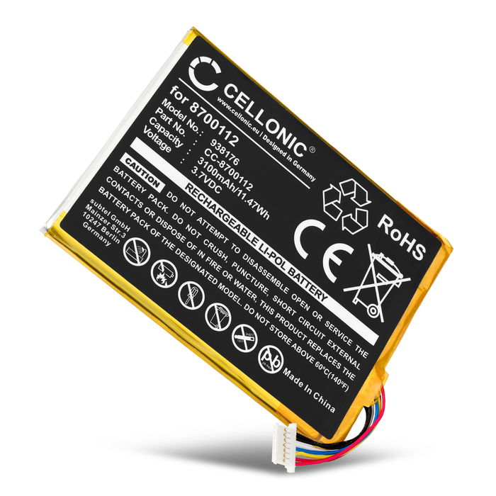 Batteri for Bang & Olufsen BeoSound Moment 3100mAh fra CELLONIC