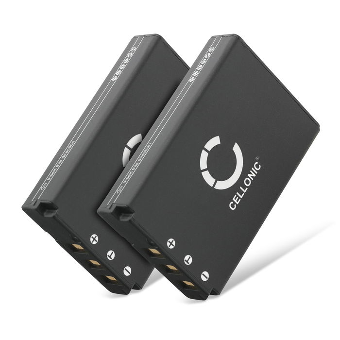 2x Batteri for ZOOM Q8 Recorder, BT-03 Kameraer 1800mAh fra subtel