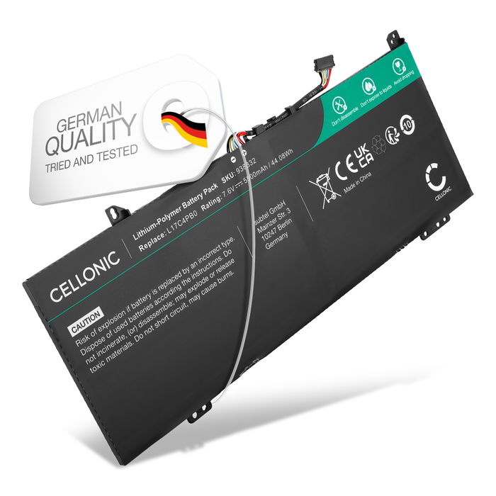 Lenovo IdeaPad 530S-14IKB Batteri 7.6V 5800mAh fra Cellonic