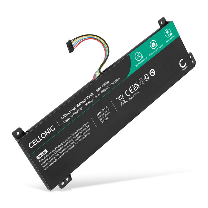 Batteri for Lenovo V130-15IKB, 15IGM, 15IKB, V330-15IKB, 14IKB, 15ISK , IdeaPad Slim 1-14AST, V530-14IKB, L17C2PB3 4500mAh 7.6V fra CELLONIC