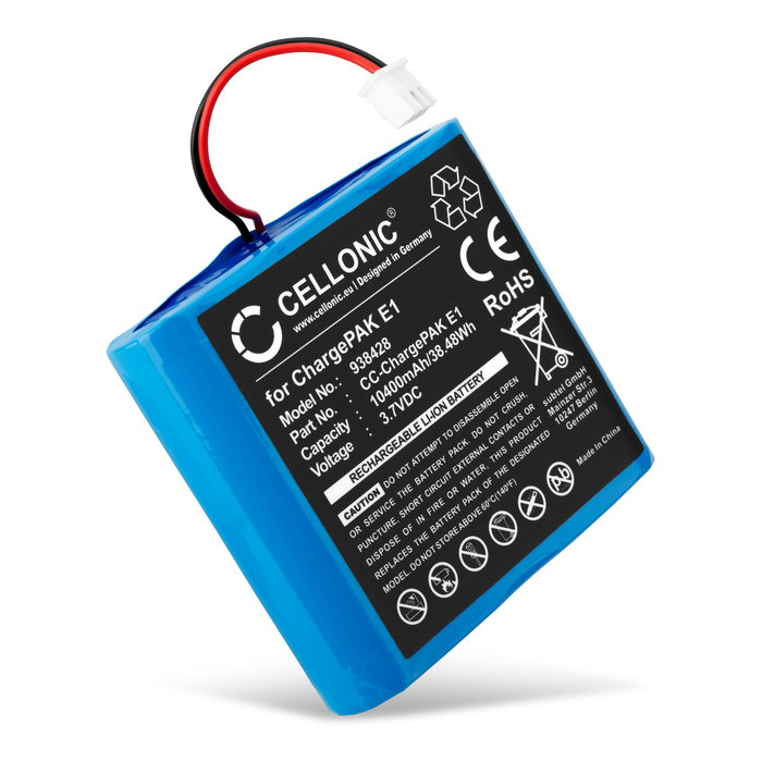Batteri for PURE Verona / Evoke 1S / 2S / Flow / Mio / Sensia / 10400mAh fra CELLONIC