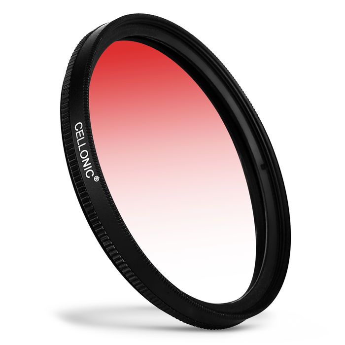 Fargegradientfilter Gradient filter Rød for Zeiss Biogon T - Ø 46mm