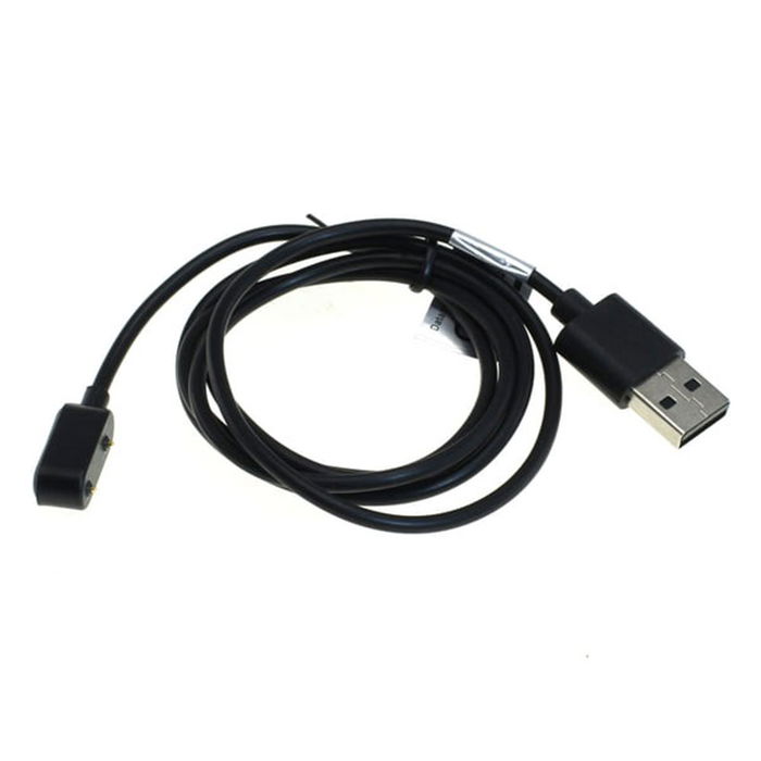USB Kabel for Huawei Band 6, 4X, Watch Fit / Honor Watch ES, Band 6 - USB kabel, svart 1A Datakabel, svart
