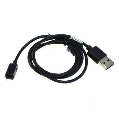 USB Kabel for Huawei Band 6, 4X, Watch Fit / Honor Watch ES, Band 6 - USB kabel, svart 1A Datakabel, svart