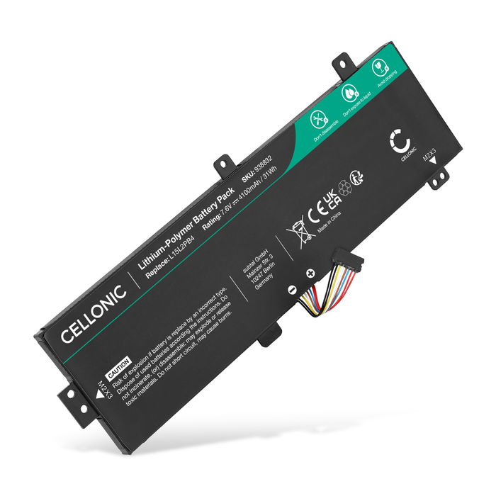 Lenovo IdeaPad 510-15IKB Batteri 7.6V 4100mAh fra Cellonic
