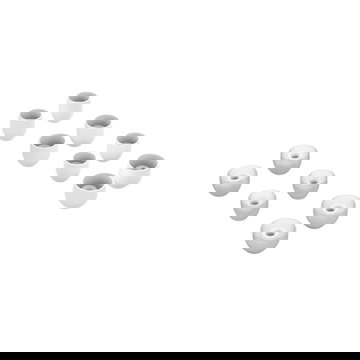 subtel Sony WF-1000XM3 Ørepropper – Erstatningspropper for In-Ear Hodetelefoner – hvit Silikon Øretelefondeksler