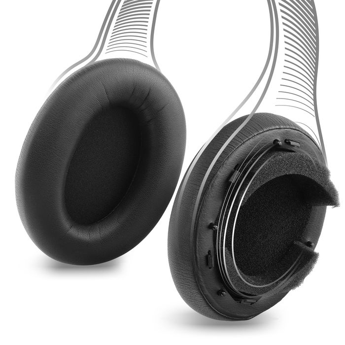 subtel Erstatningsøreputer for Sony WH-1000xM3 hodetelefondeksler - Myke skumøreputer til over-ear hodetelefoner