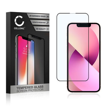 Skjermbeskytter glass Apple iPhone 13 mini (3D Case-friendly, 9H, 0,33mm, Full Glue) Herdet Glass