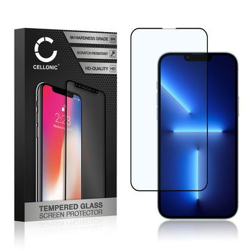Skjermbeskytter glass Apple iPhone 13 Pro (3D Case-friendly, 9H, 0,33mm, Full Glue) Herdet Glass