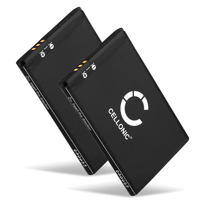 2x Batteri for Samsung SGH-P270, GT-C3500 Ch@t 350, GT-B3410, GT-B5310 Corby Pro 950mAh fra CELLONIC