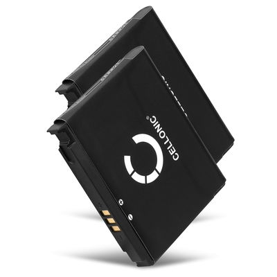 2x Batteri for Samsung GT-S5230 / SGH-U700 / SGH-U700V / SGH-G800 / SGH-I870 800mAh fra CELLONIC